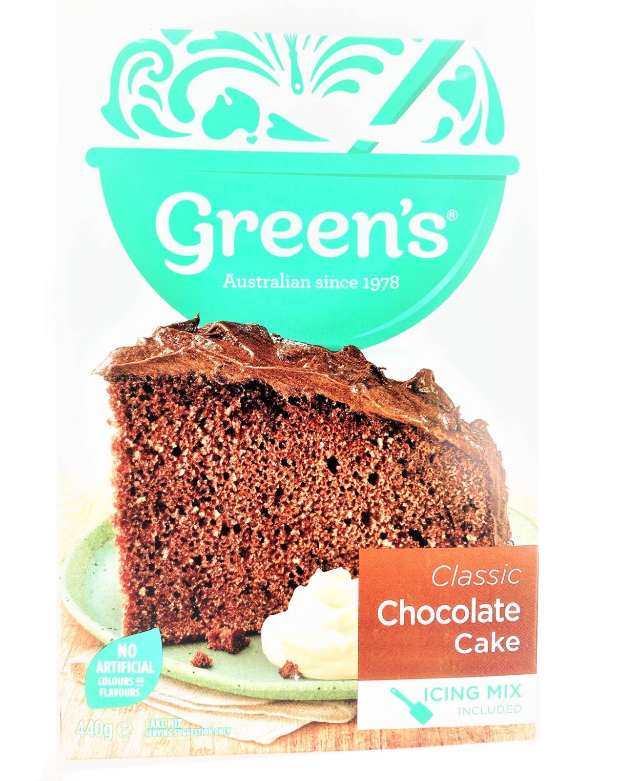GREENS CAKE MIX ESS CHOCO 340G 6X340G