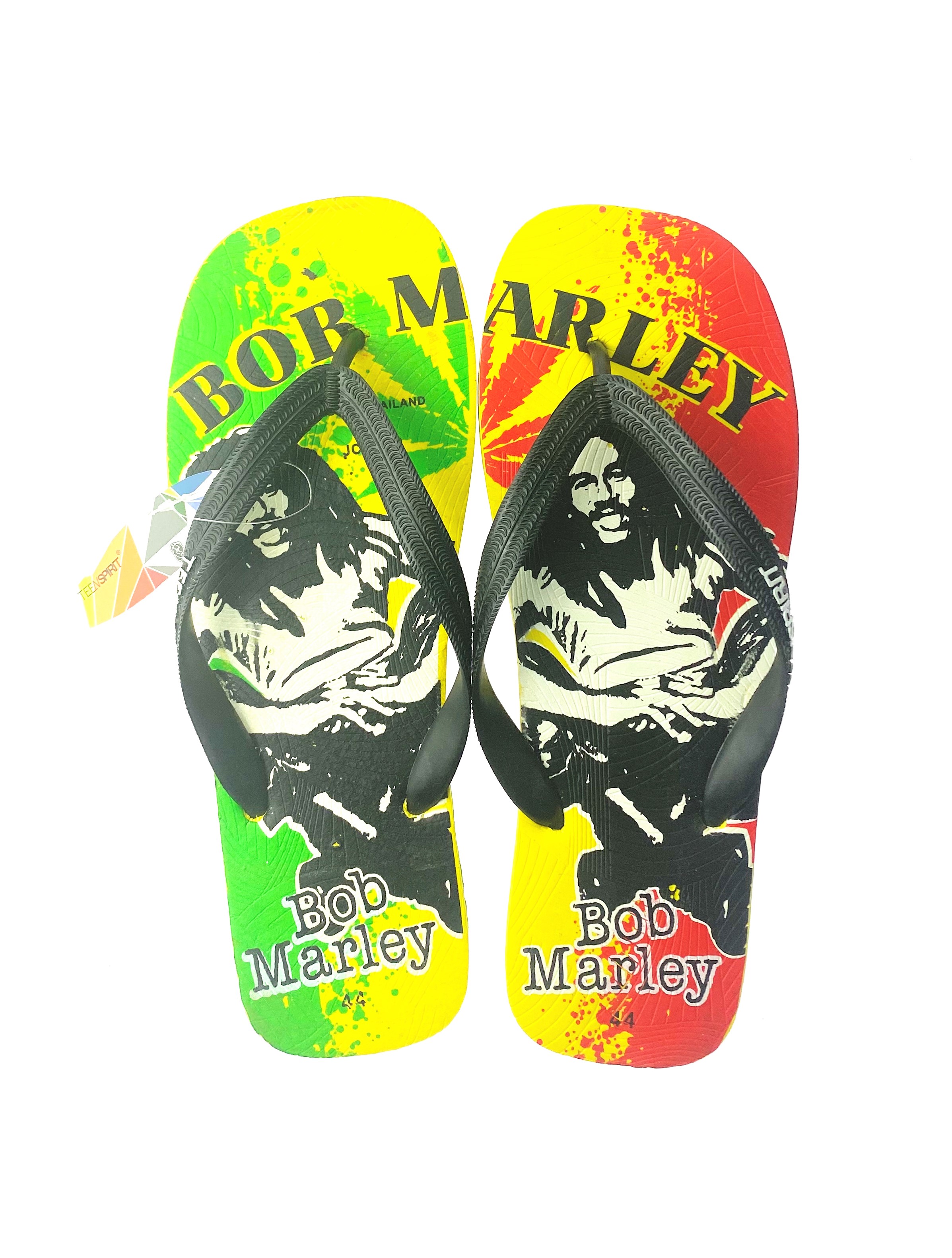 AM SLIPPERS BOB MARLEY PRINT 40 44